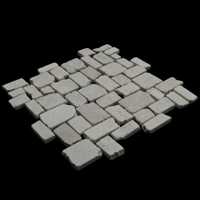 Random Squares Beige Marble