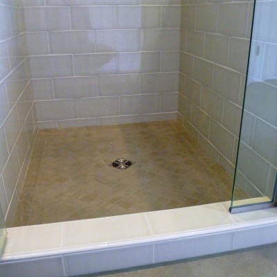 Schluter Shower Final Installation
