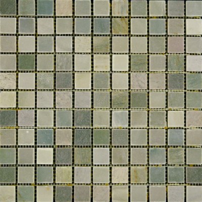 Moss Green Honed Buyi Mosaic