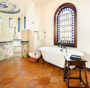 saltillo-tile-bathroom-flooring
