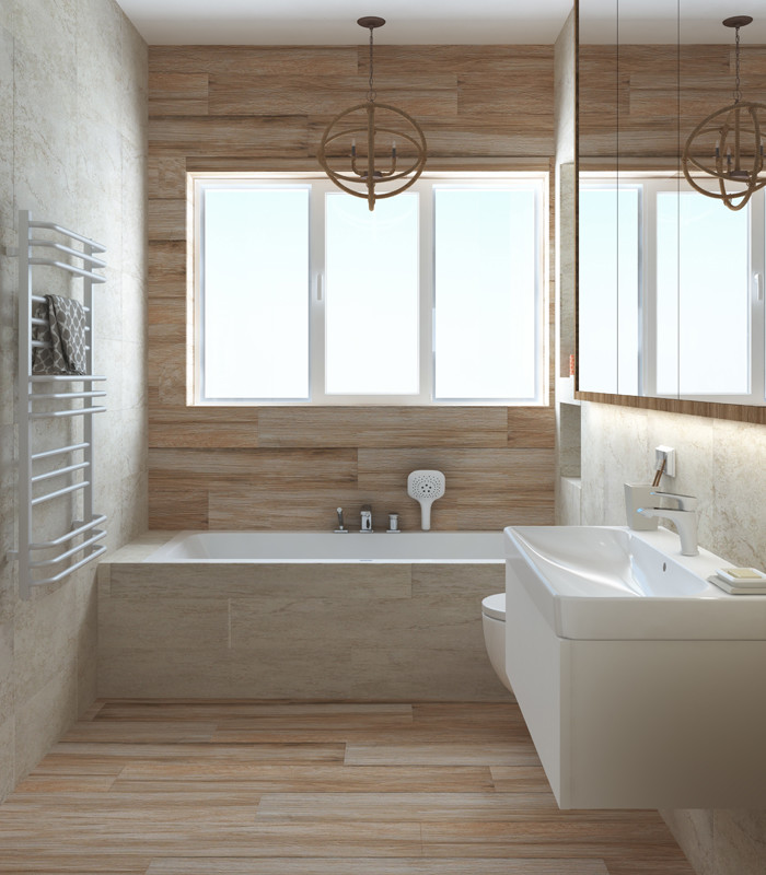 Wood Bathroom Tiles