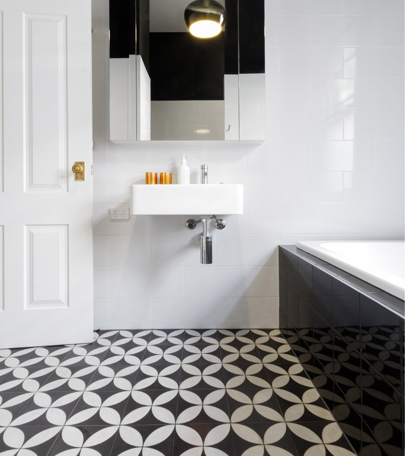 Bathroom floor tile ideas
